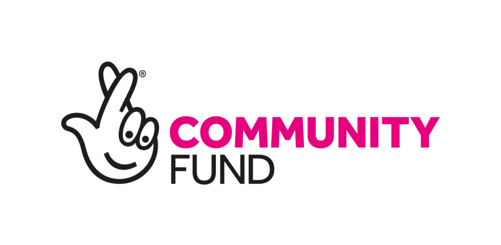 The National Lottery Community fund logo.