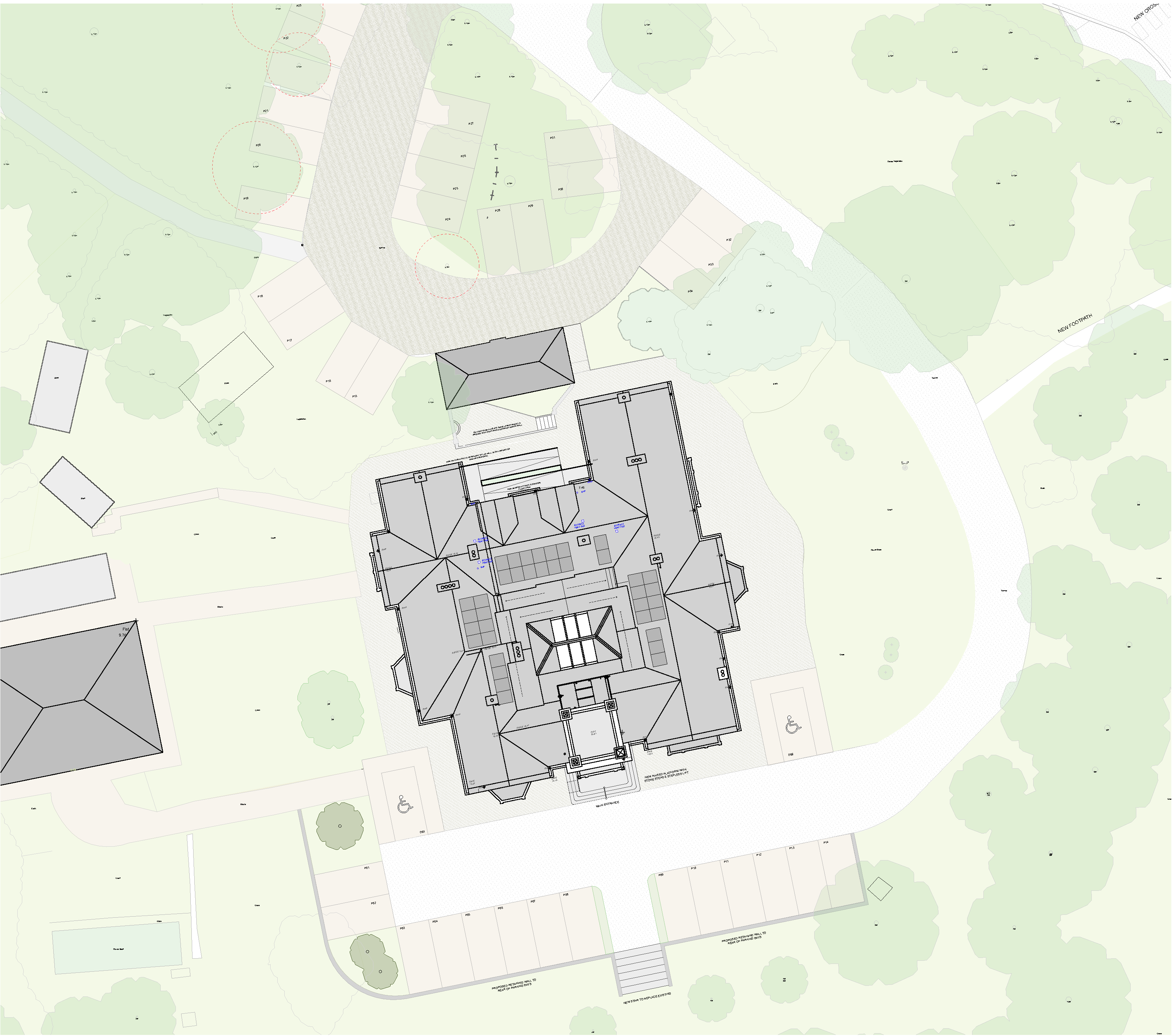 Weelsby Hall Proposed Site Plan