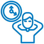Staff Benefit Icons 6 2 Work Life Balance Light Blue