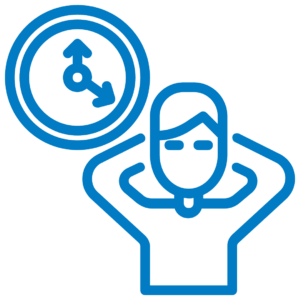 Staff Benefit Icons 6 2 Work Life Balance Light Blue
