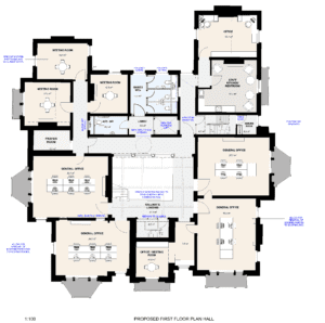 Weelsby Hall Proposed First Floor Plan